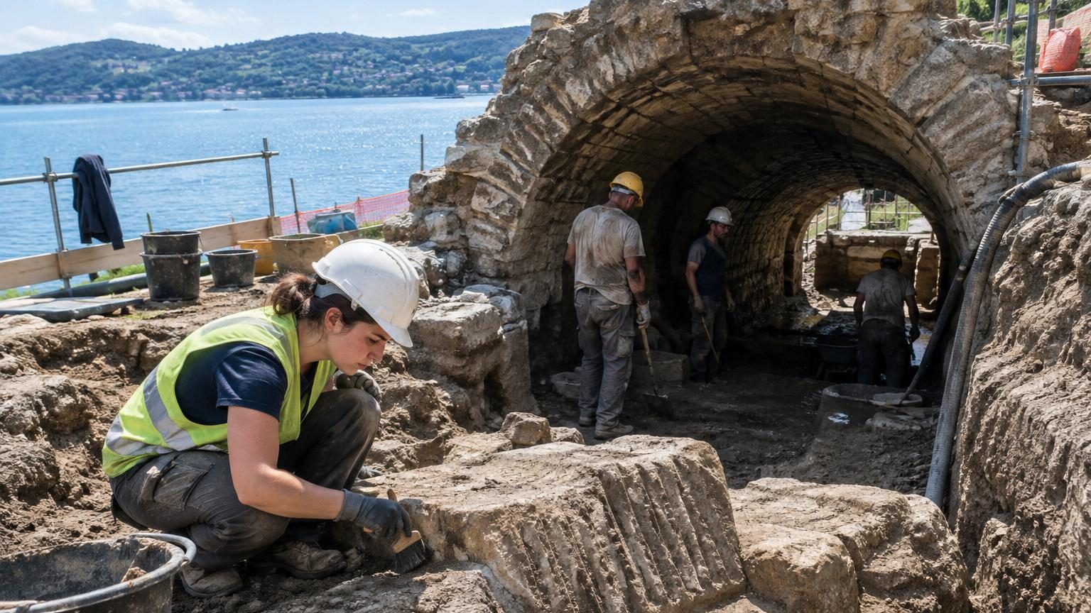 En 52, l'empereur Claude lance 30 000 ouvriers sur un tunnel de 5,6 km pour vider un lac : il faudra attendre 1862 pour y arriver