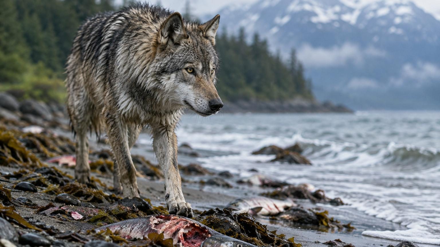 En Alaska, les loups ont changé de proie : ce n’est ni le cerf ni l’élan, et les scientifiques commencent à peine à comprendre