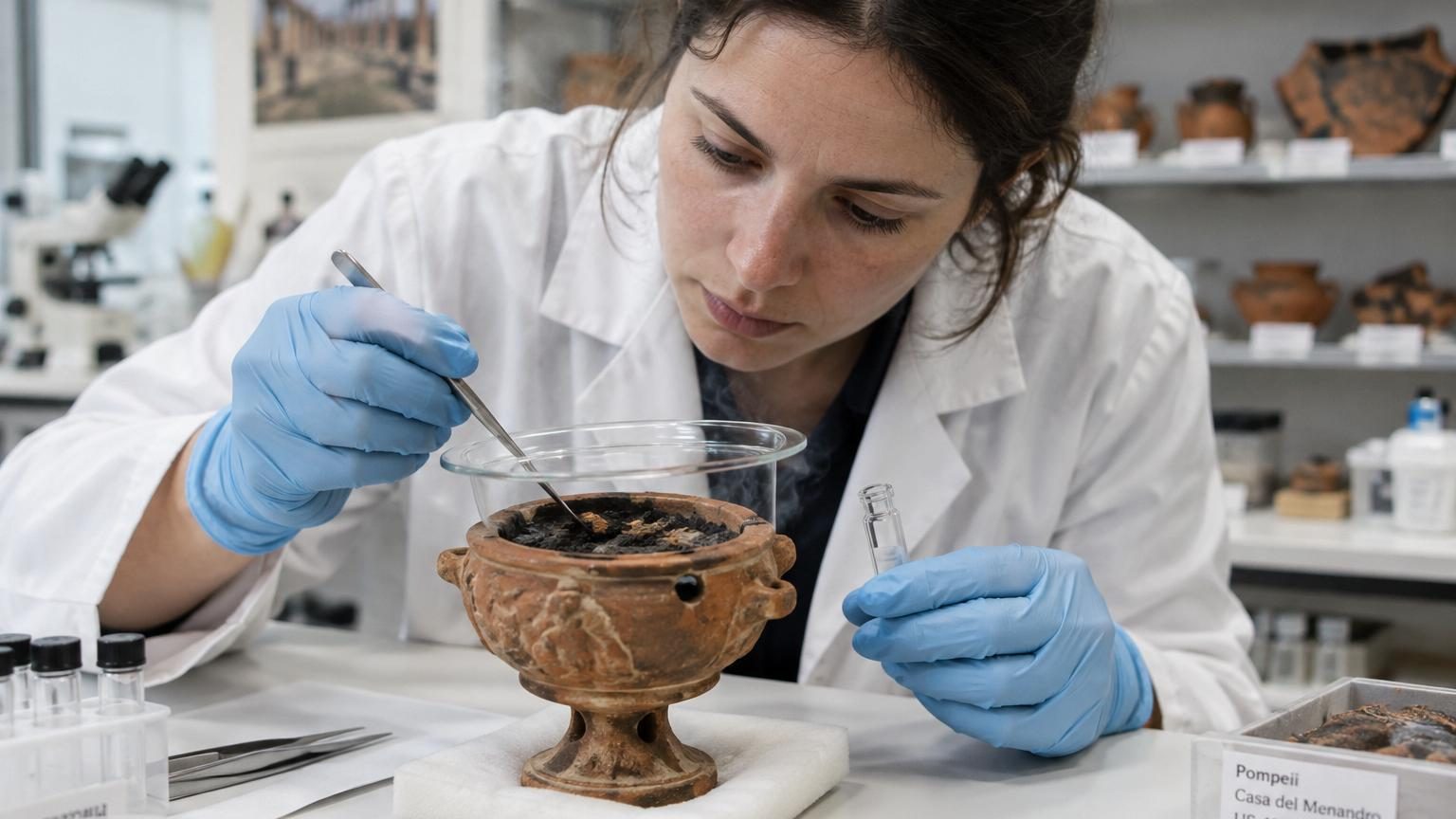 Enfouie sous les cendres de Pompéi depuis près de 2 000 ans : les scientifiques ont retrouvé une odeur intacte