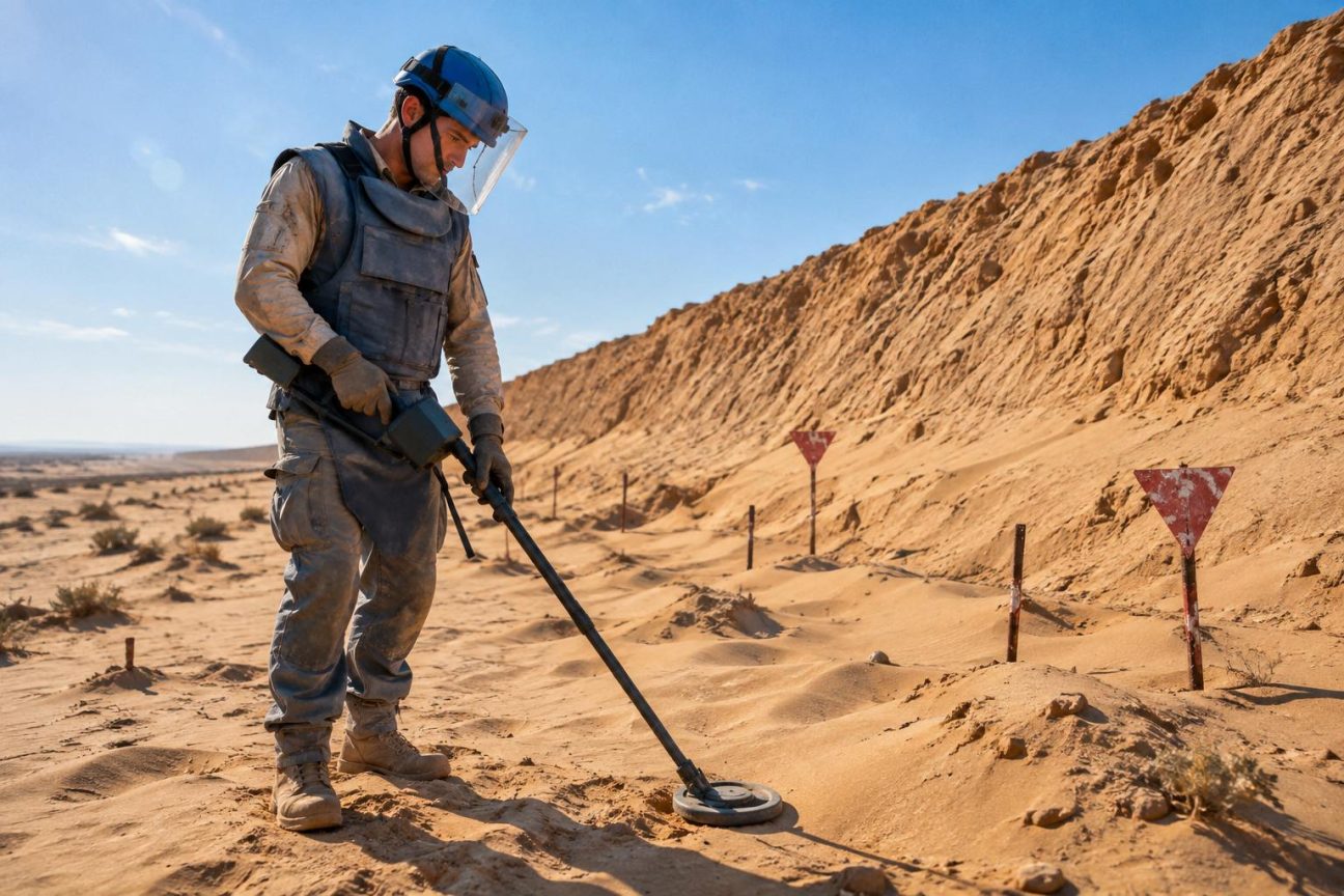 Entre 1980 et 1987, ils ont bâti un mur de sable de 2 700 km en plein désert : quarante ans plus tard, 7 millions de mines y dorment encore