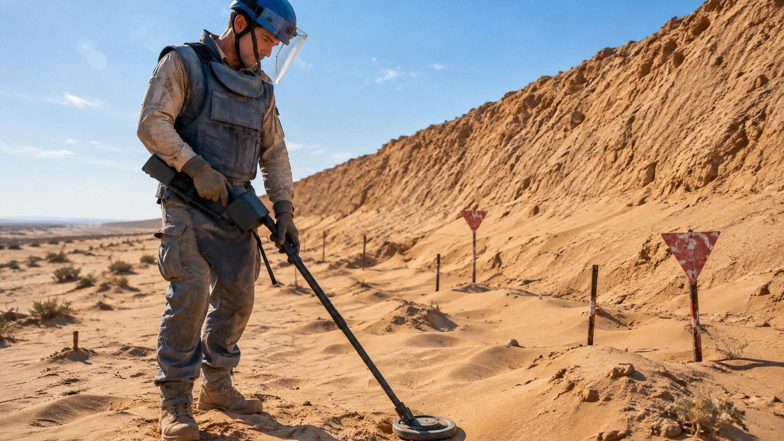 Entre 1980 et 1987, ils ont bâti un mur de sable de 2 700 km en plein désert : quarante ans plus tard, 7 millions de mines y dorment encore