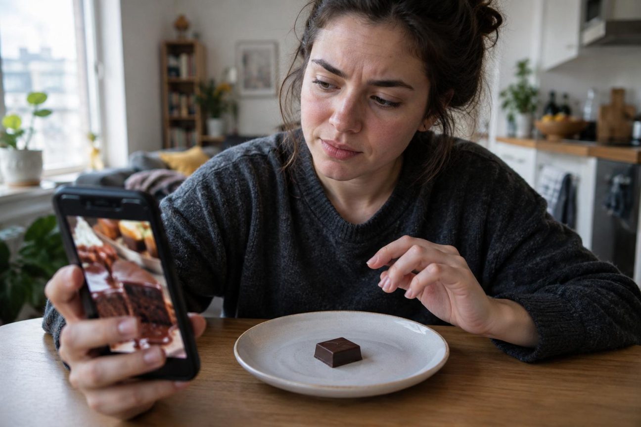 Envie de chocolat ? Regarder des vidéos de malbouffe pourrait suffire à calmer la fringale, selon une nouvelle étude