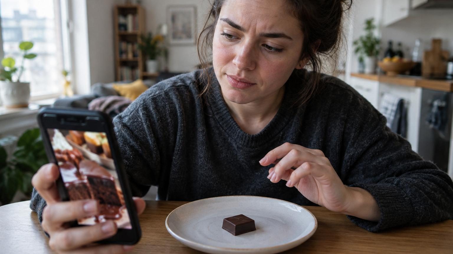 Envie de chocolat ? Regarder des vidéos de malbouffe pourrait suffire à calmer la fringale, selon une nouvelle étude