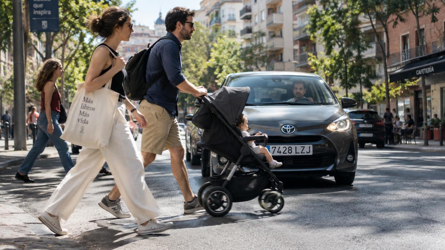 Espagne : dès le 1er octobre, les piétons passent devant les voitures même sans passage clouté dans certaines rues
