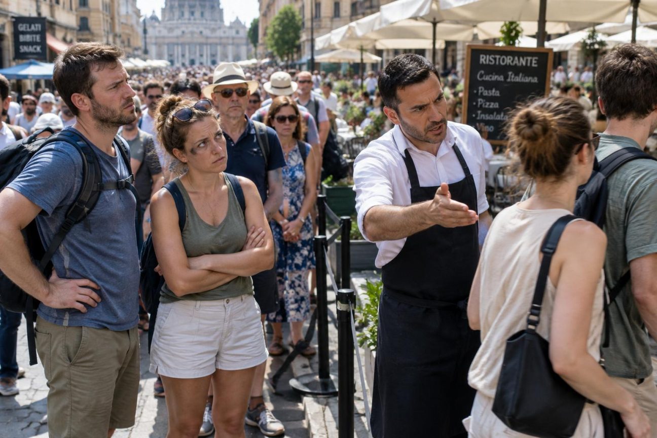 Files d'attente doublées, serveurs cassants : voici les destinations jugées les plus impolies envers les touristes