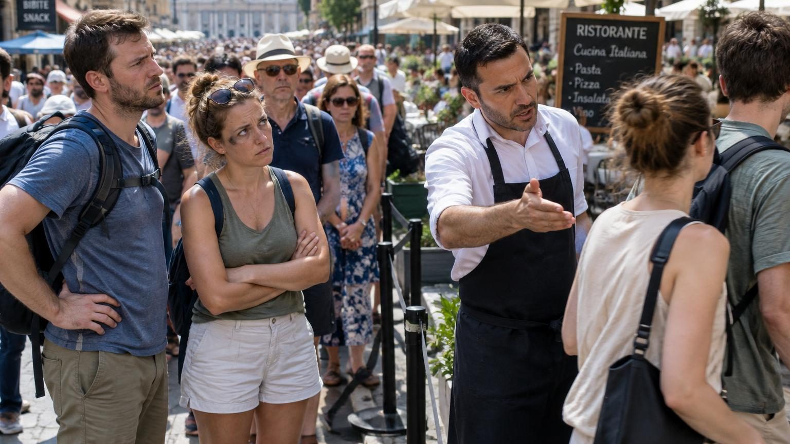 Files d'attente doublées, serveurs cassants : voici les destinations jugées les plus impolies envers les touristes