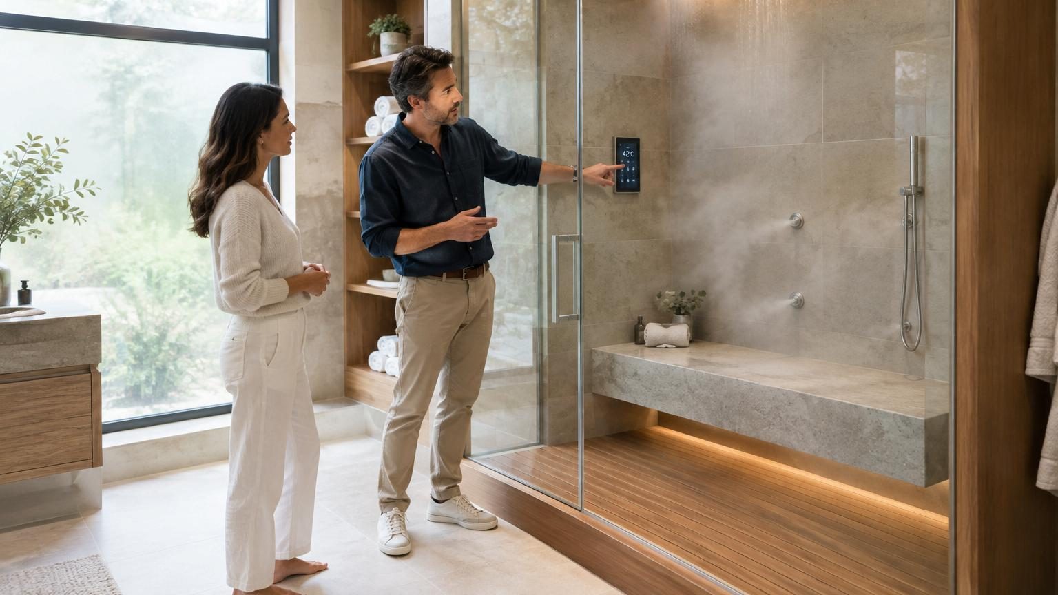 Fin de la douche à l&rsquo;italienne : en 2026, les architectes d&rsquo;intérieur installent tous cet équipement venu des spas