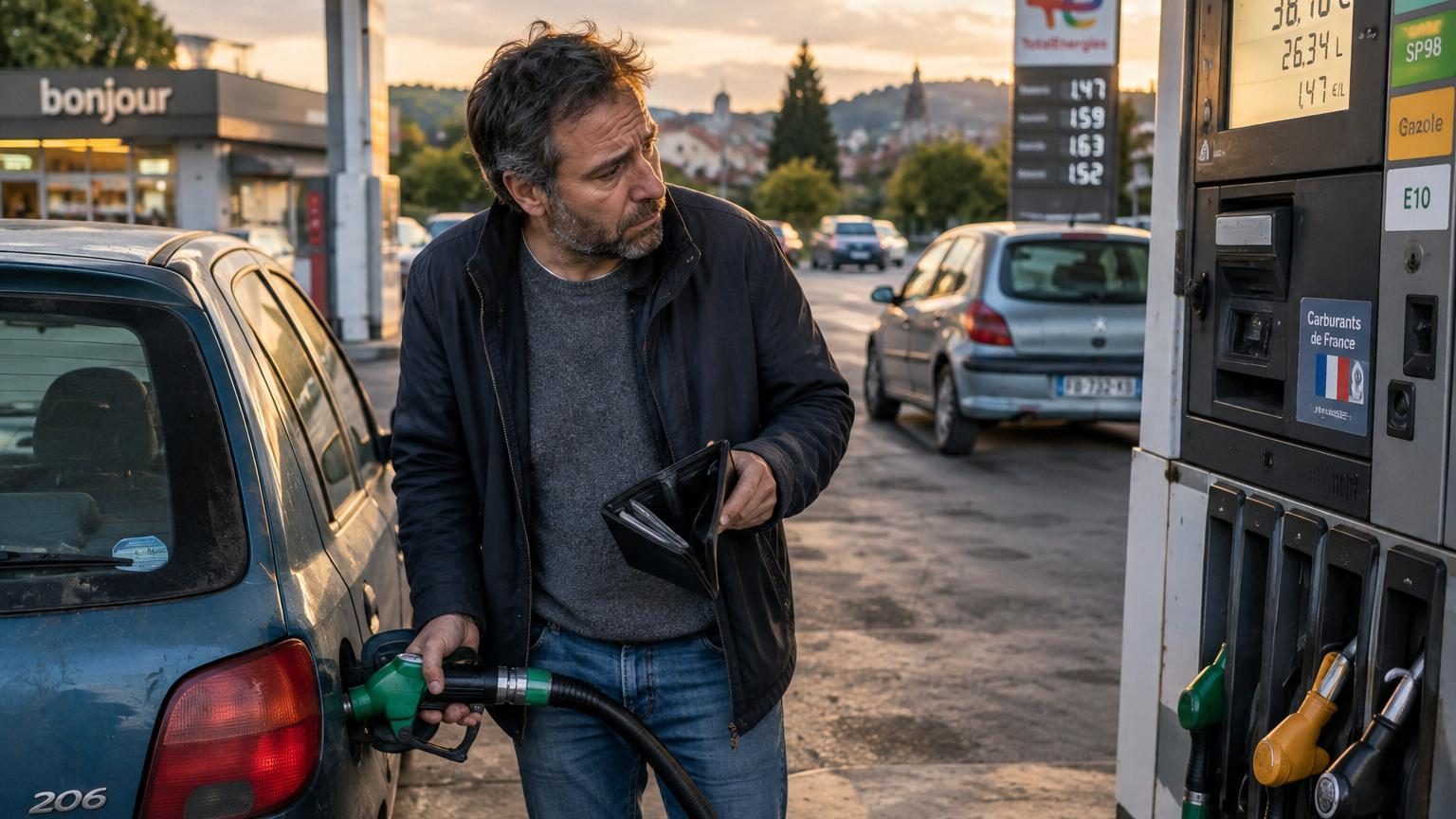 Flambée des prix à la pompe : les conducteurs essence et diesel face à un choix, laisser la voiture au garage ou s'endetter