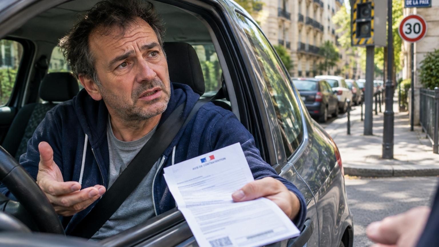 Flashé à 73 km/h au lieu de 30 : le juge annule l'amende à cause du motif du trajet, une décision exceptionnelle