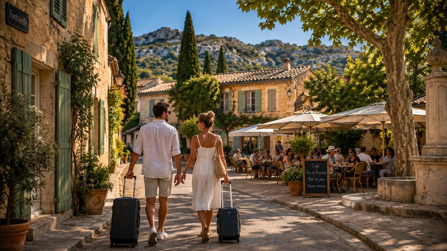 Fontvieille, 3 600 habitants au cœur des Alpilles : pourquoi ce village où séjournent Nicolas Sarkozy et Carla Bruni attire tous les regards