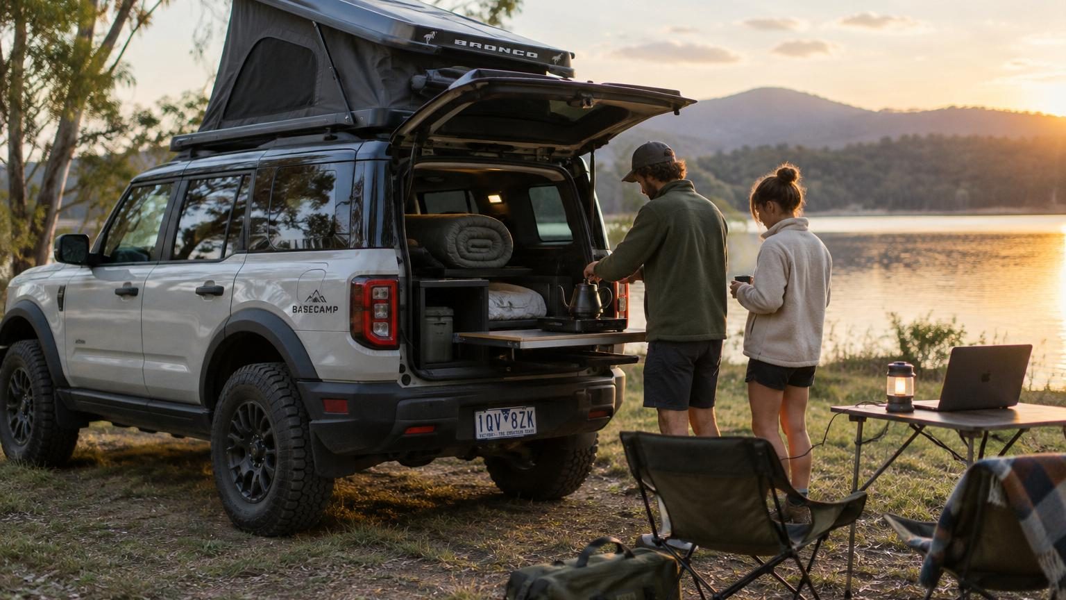 Ford dévoile son premier Bronco hybride transformé en mini camping-car : plus de 800 km d'autonomie annoncés