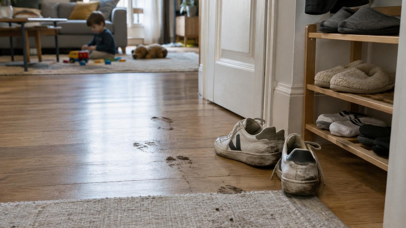 Garder ses chaussures à la maison : ce que les chercheurs retrouvent vraiment sur vos semelles, et ce n'est pas que de la poussière