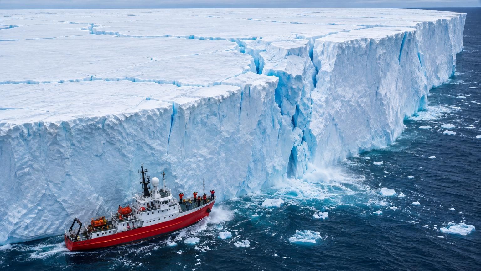 Grands comme 35 fois Paris chacun, les deux plus gros icebergs du monde réservaient une mauvaise surprise aux scientifiques