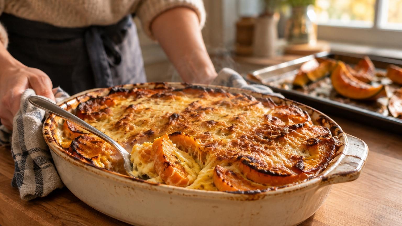 Gratin de potimarron plein d'eau ? La cuisson en deux temps qui donne un cœur fondant et une croûte dorée