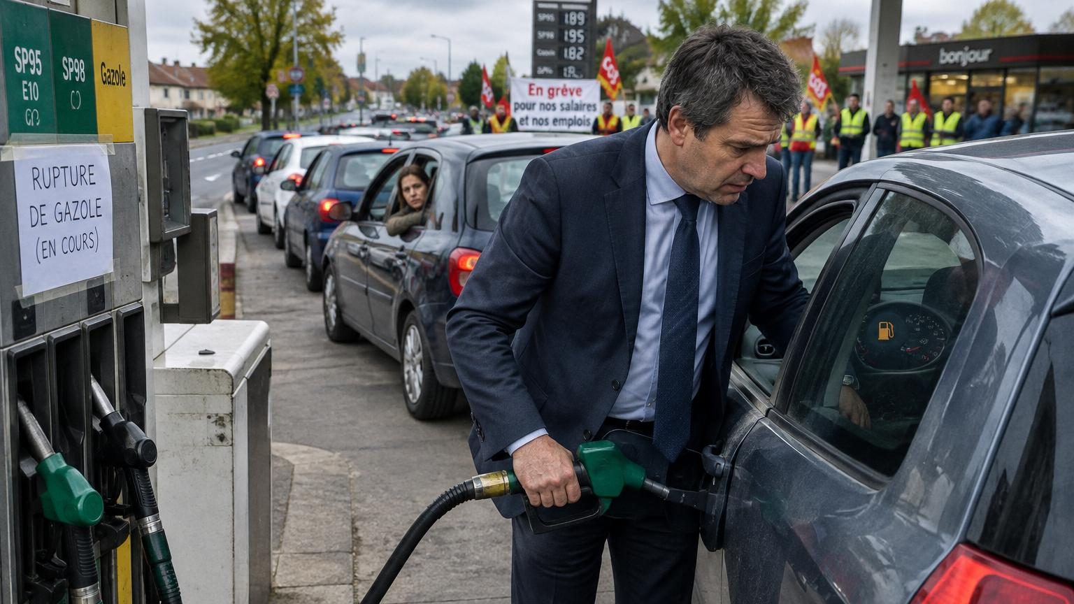 Grève chez TotalEnergies le 8 octobre : à quoi s'attendre dans les stations-service