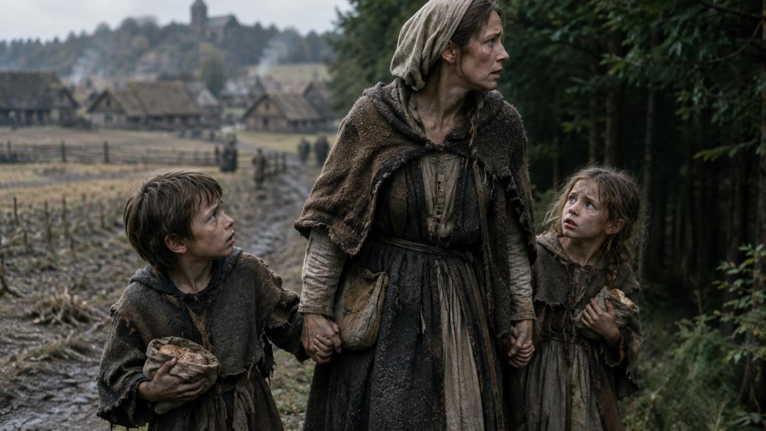 Hansel et Gretel n'est pas un conte inventé : la famine du XIVe siècle qui a poussé des mères à abandonner leurs enfants