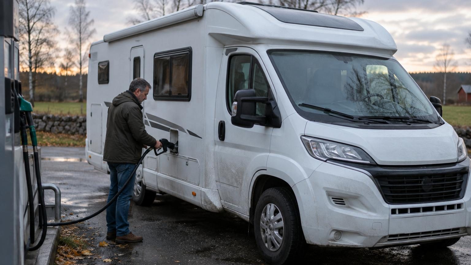Hivernage du camping-car : un expert conseille deux gestes de quelques minutes avant de le ranger, dont le plein de carburant