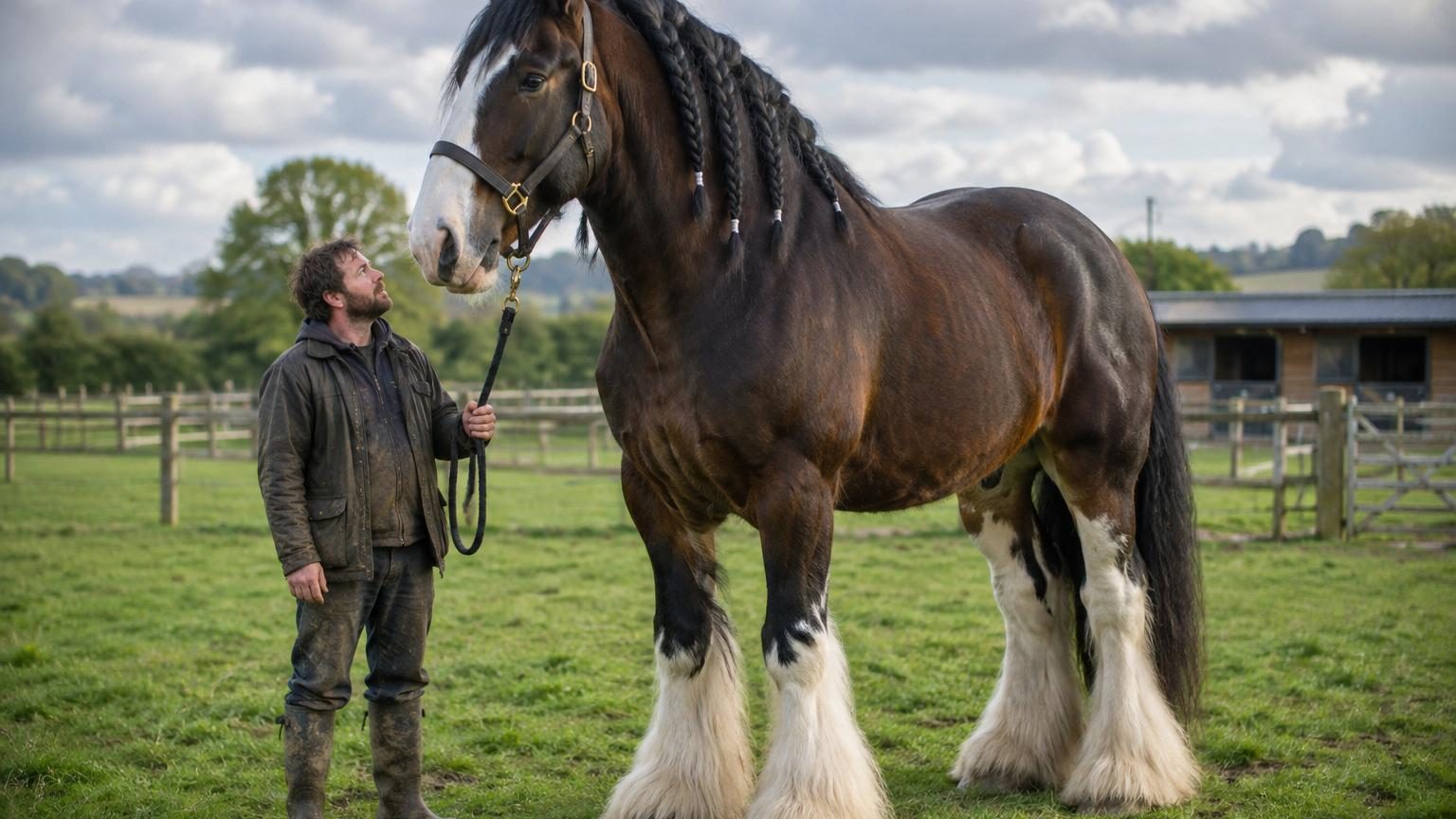 Hugo, 199 centimètres au garrot : ce cheval entre au Guinness World Records comme le plus grand du monde