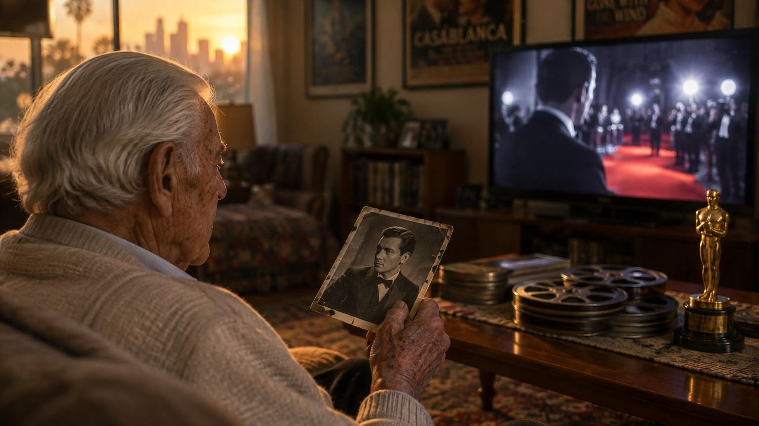 Il a vécu jusqu'à 103 ans, tourné près de 100 films et décroché 3 nominations aux Oscars : son fils est devenu une légende encore plus grande d'Hollywood