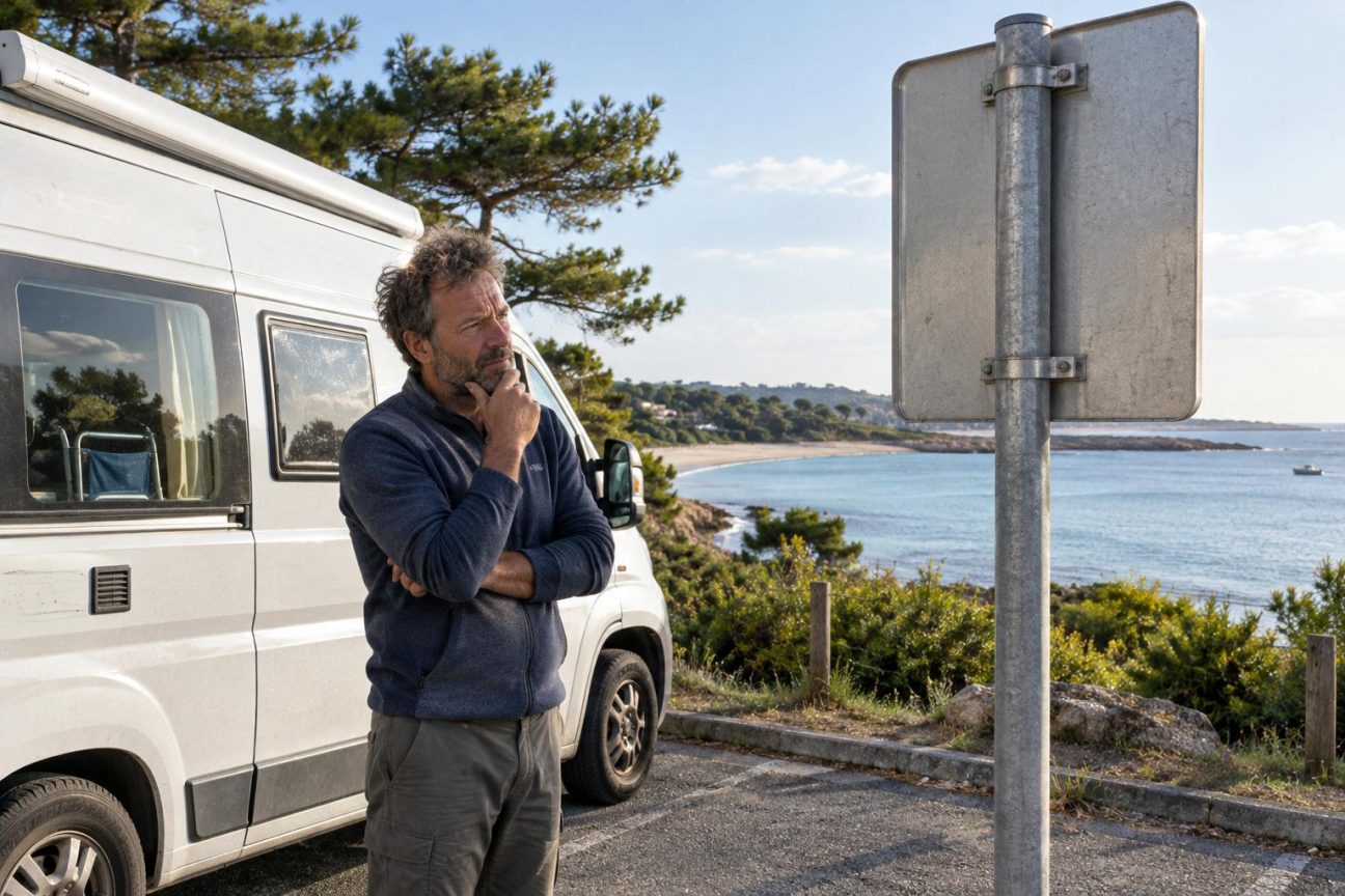 Il arrivait chaque année au même endroit avec son camping-car : cette fois, un nouveau panneau lui interdit de rester plus d’une nuit