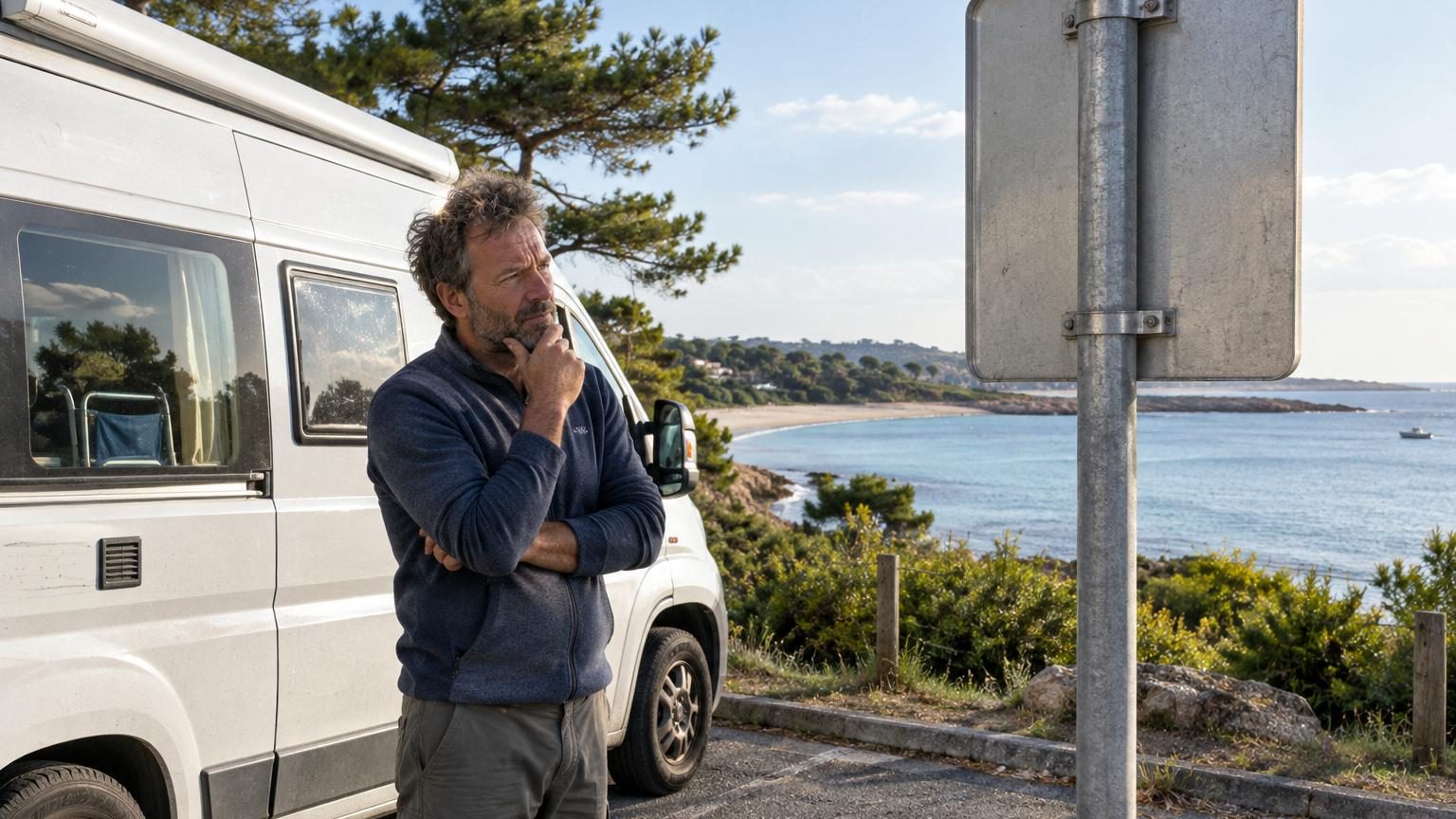 Il arrivait chaque année au même endroit avec son camping-car : cette fois, un nouveau panneau lui interdit de rester plus d’une nuit