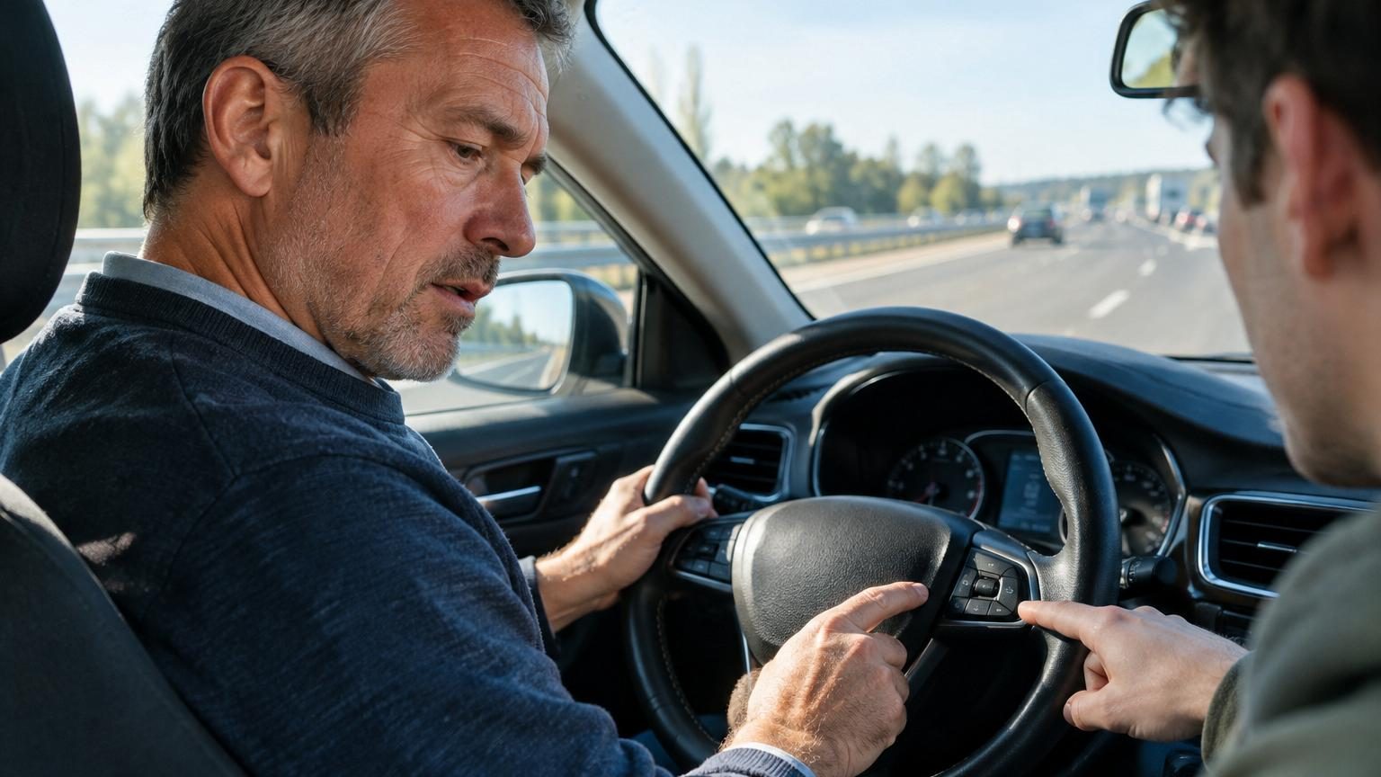 Il conduit depuis 30 ans sans jamais utiliser cette fonction de sa voiture : le jour où il la découvre, il change complètement sa façon de rouler