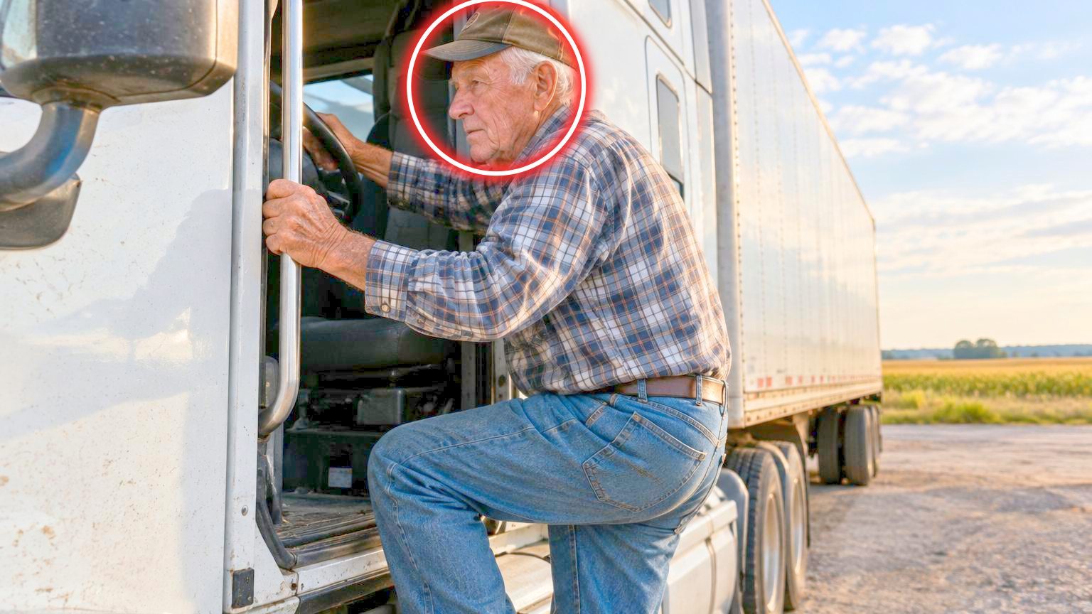 Il conduit toujours son camion à 94 ans : il veut désormais le record du monde du plus vieux routier
