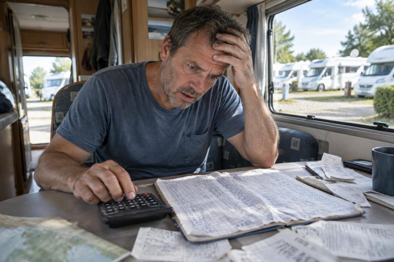 Il croyait que son camping-car lui permettrait de voyager moins cher : après trois années à noter toutes ses dépenses, le résultat de ses calculs le surprend