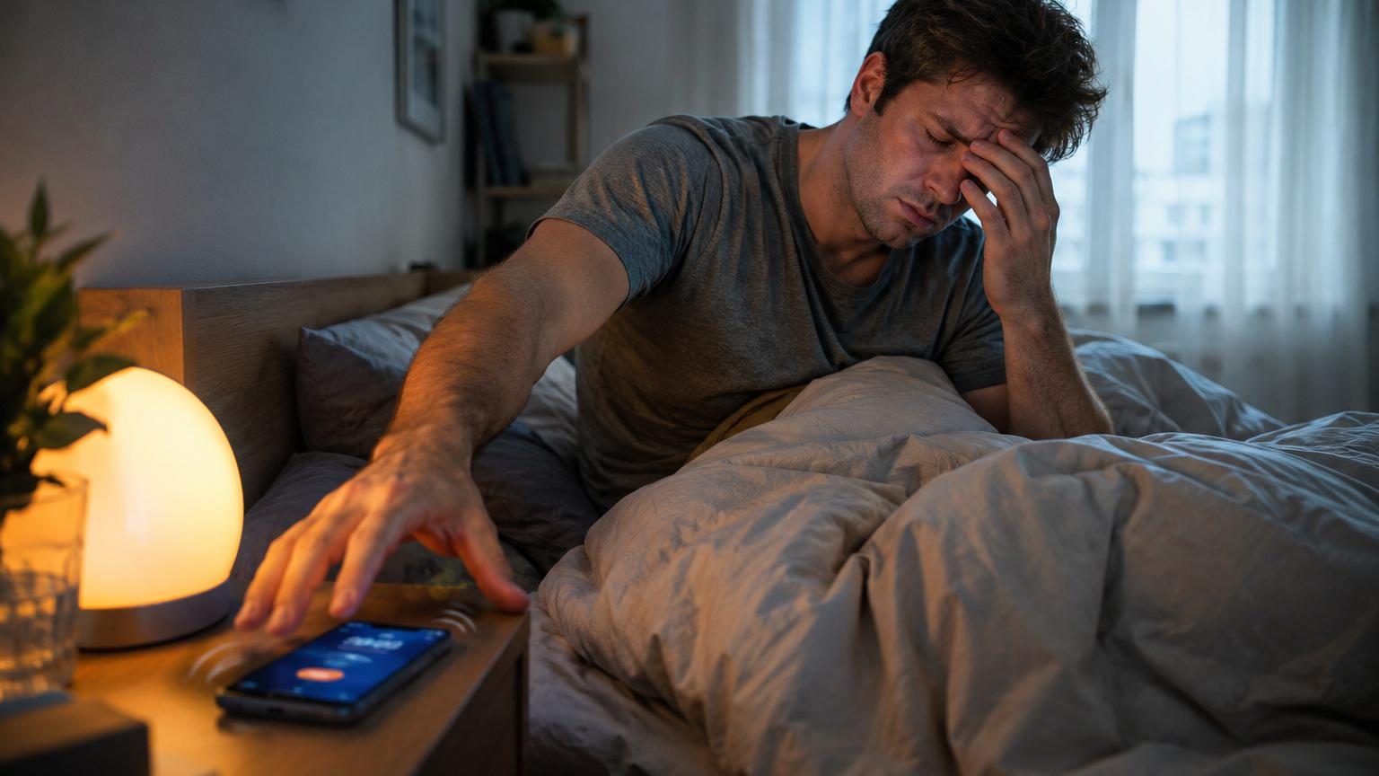 Il dort 8 heures et se réveille épuisé : ce n'est pas la durée du sommeil, mais son réveil d'iPhone qui est en cause