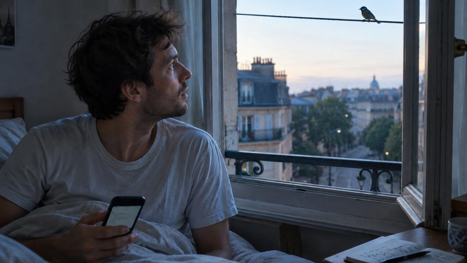 Il entend un oiseau chanter à la même heure chaque matin : pendant trois semaines, il note précisément ses horaires avant de comprendre
