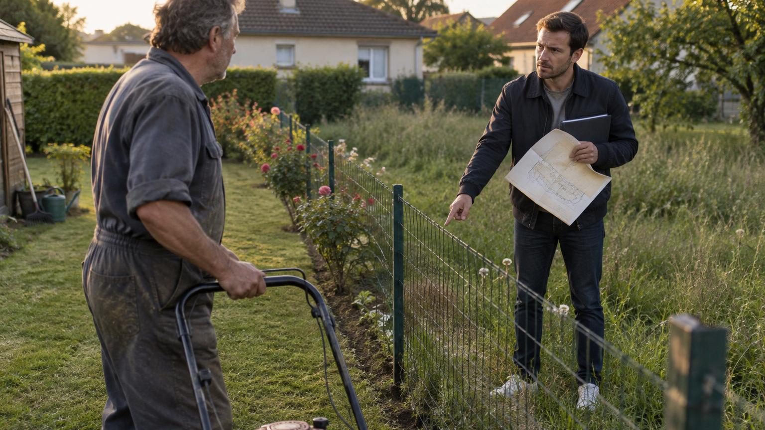 Il entretient cette bande de terrain depuis 22 ans : le jour où son voisin veut la récupérer, un vieux document change tout