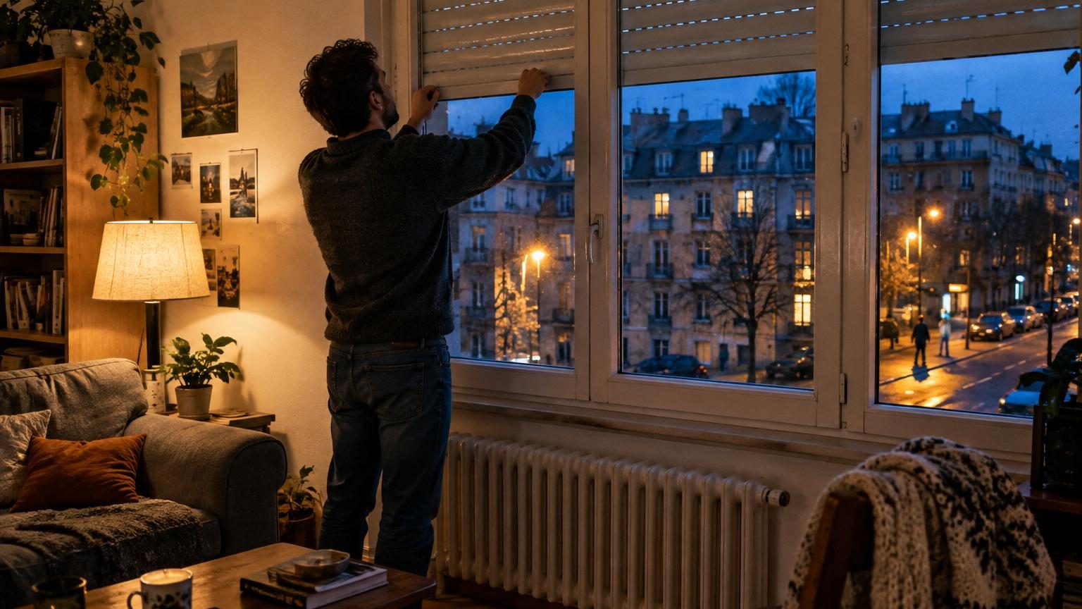 Il ferme toujours les volets dès la tombée de la nuit : pourquoi ce geste banal peut faire une différence en hiver