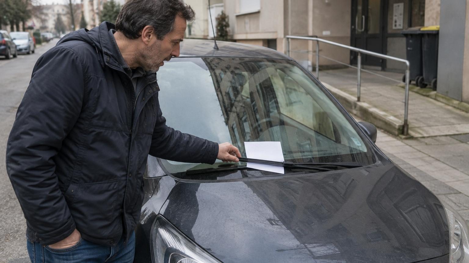 Il gare sa voiture chaque soir au même endroit : un matin, un détail sur son pare-brise lui fait comprendre qu’il doit changer ses habitudes