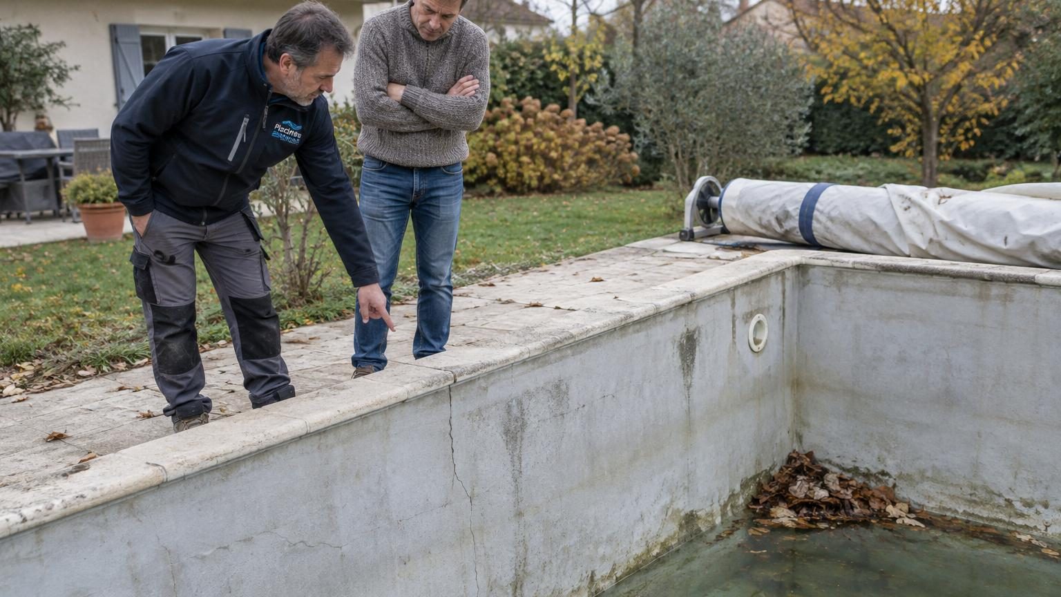 Il laisse sa piscine vide tout l’hiver depuis dix ans : cette année, un professionnel lui explique pourquoi ce n’est pas une bonne idée
