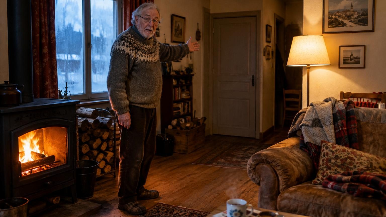 Il ne chauffe jamais les chambres : à 70 ans, il explique pourquoi il préfère concentrer toute la chaleur ailleurs