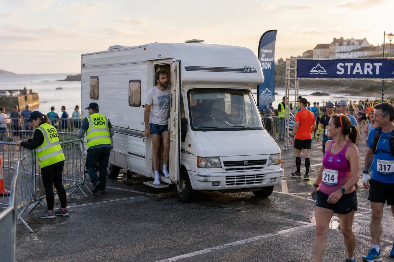 Il pensait avoir trouvé l’emplacement idéal pour passer la nuit avec son camping-car : au petit matin, un détail qu’il n’avait pas remarqué change complètement la situation