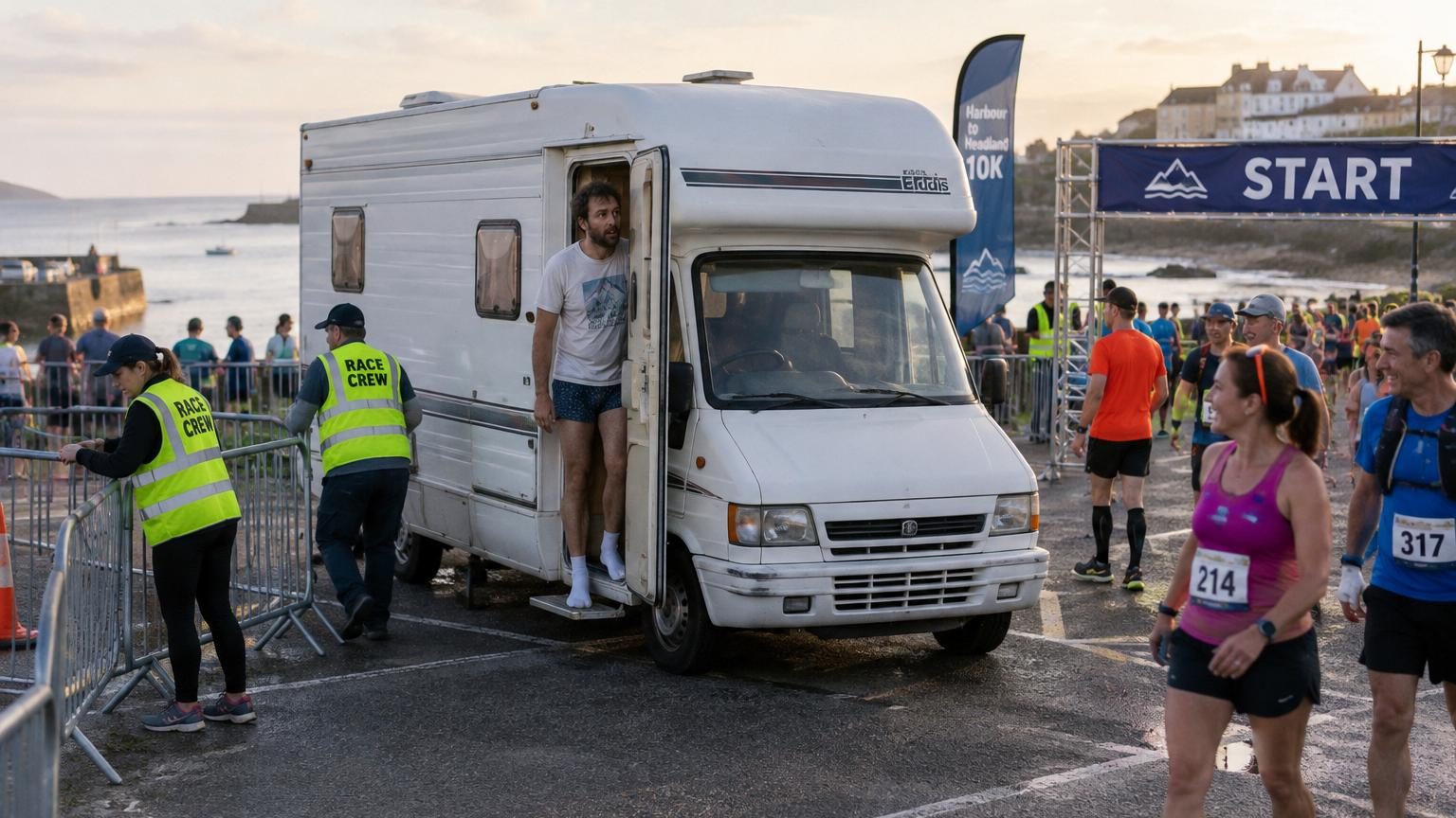 Il pensait avoir trouvé l’emplacement idéal pour passer la nuit avec son camping-car : au petit matin, un détail qu’il n’avait pas remarqué change complètement la situation