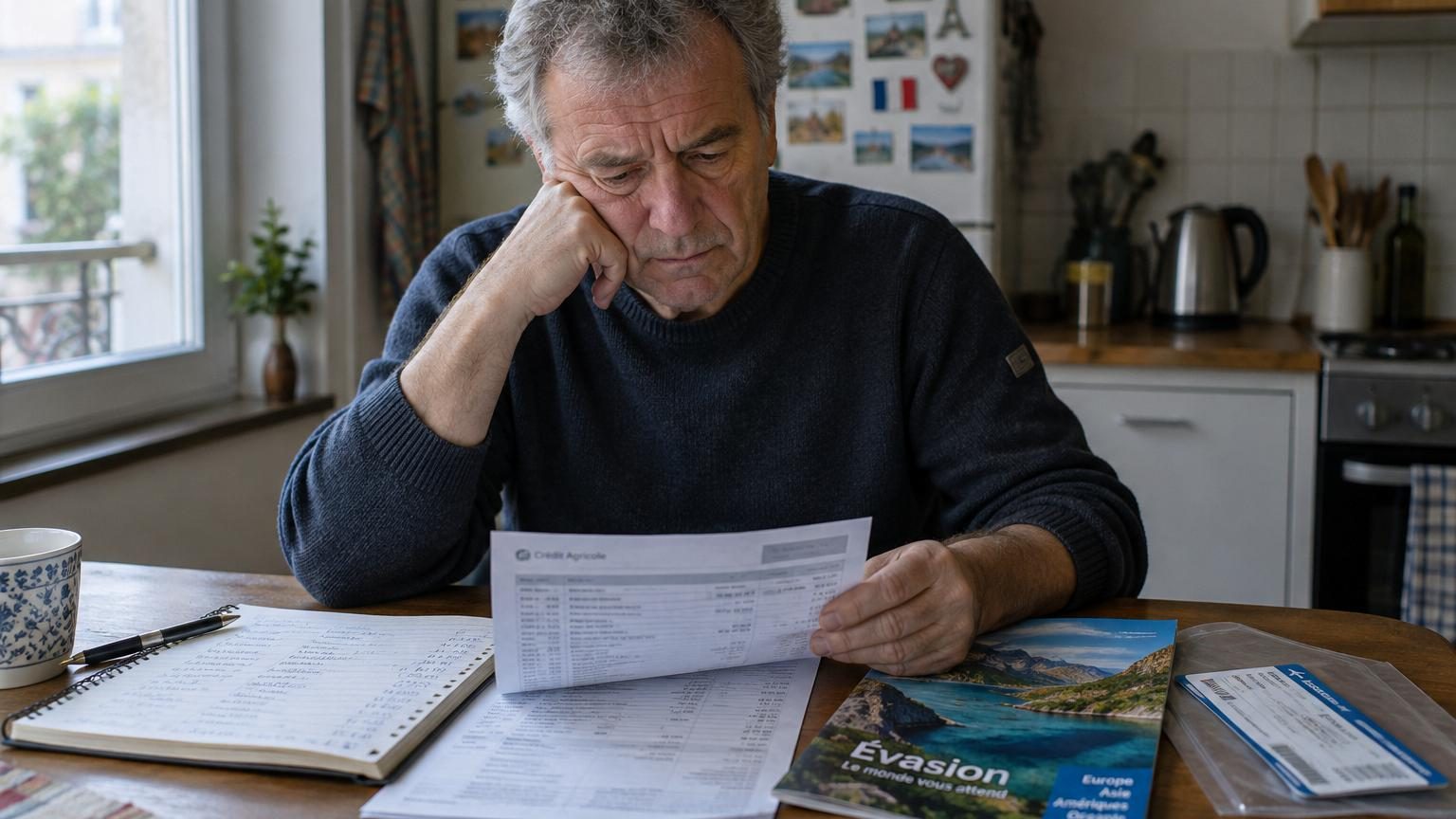 Il pensait que sa pension lui permettrait de voyager : six mois après son départ, il annule déjà son premier projet