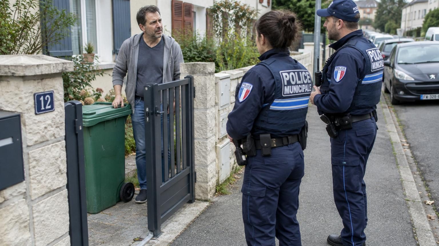 Il pensait simplement faciliter la sortie de ses poubelles : son nouveau portillon lui vaut pourtant une visite inattendue de la police municipale