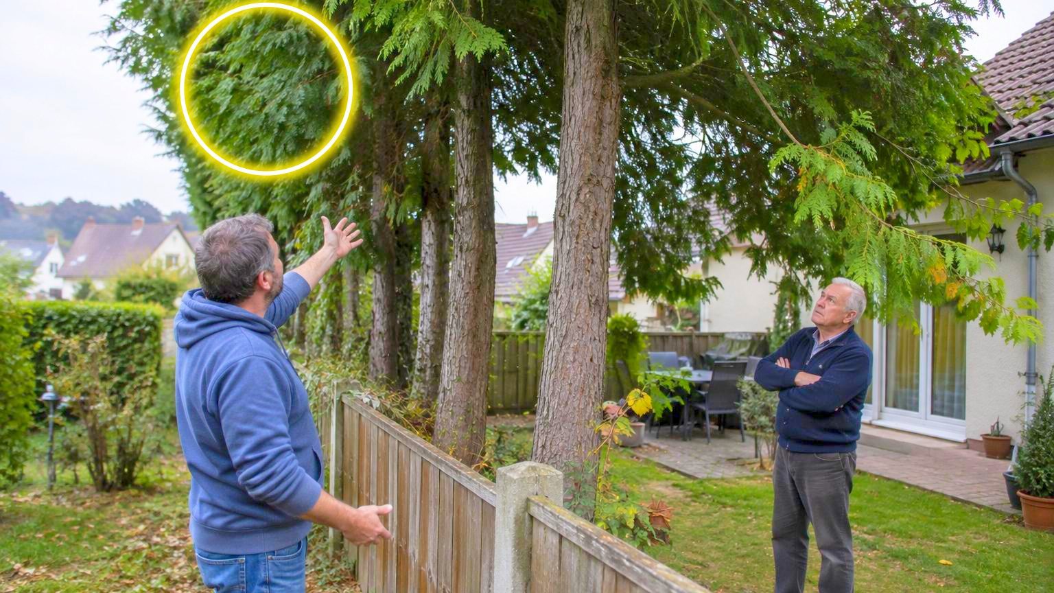 Il plante 40 arbres autour de sa propriété : quelques années plus tard, certains deviennent un problème pour ses voisins