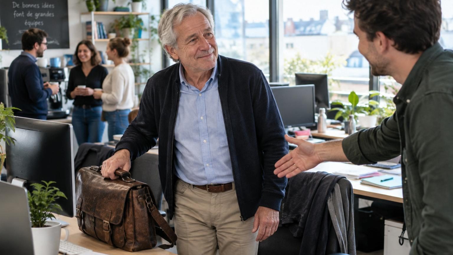 Il prend sa retraite à 64 ans puis retourne travailler à 69 : « Ce n’est pas l’argent qui m’a fait revenir »