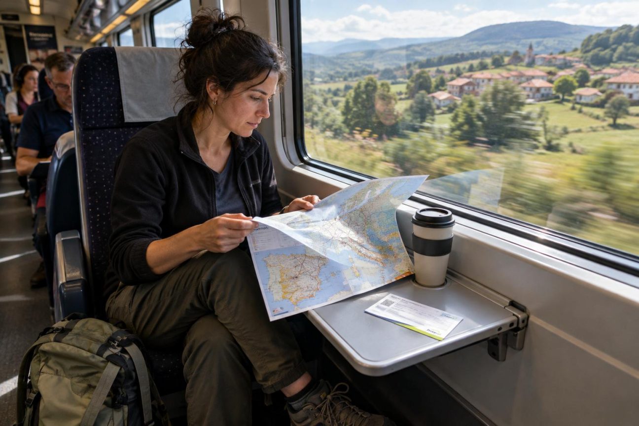 Il traverse l'Espagne en train pendant plusieurs jours : son voyage lui a coûté moins cher qu'un aller-retour Manchester-Londres