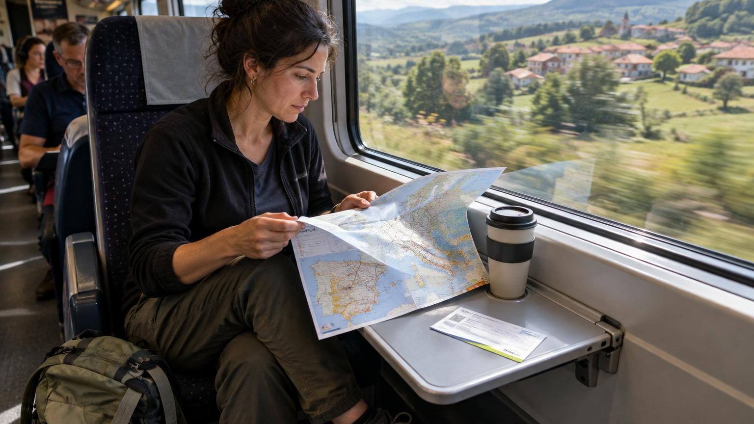Il traverse l'Espagne en train pendant plusieurs jours : son voyage lui a coûté moins cher qu'un aller-retour Manchester-Londres