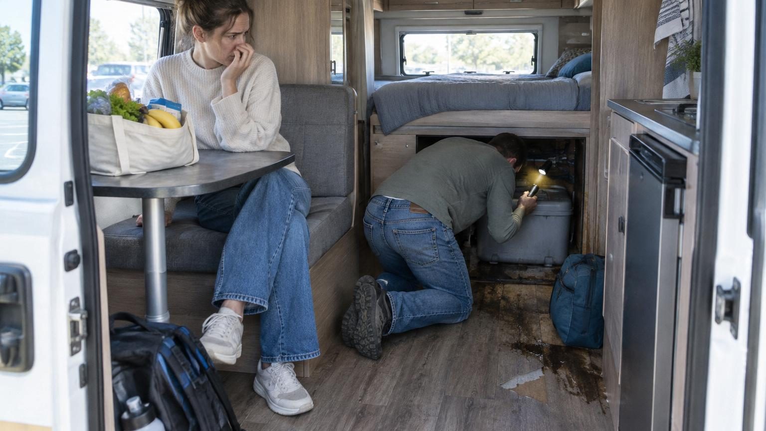 Ils achètent un camping-car d’occasion après avoir vérifié chaque détail : quelques jours après leur départ, une odeur étrange apparaît à l’intérieur