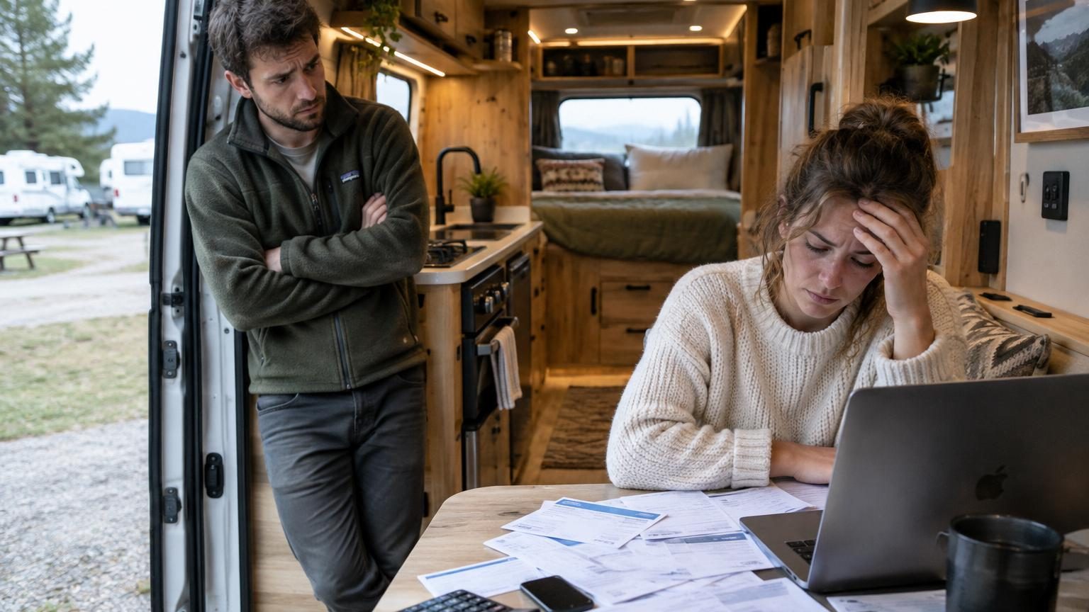 Ils aménagent leur camping-car comme un véritable petit appartement : six mois plus tard, ils regrettent d’avoir dépensé autant d’argent
