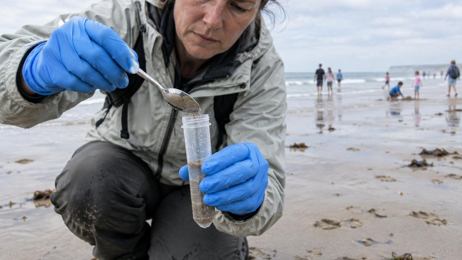 Ils analysent au microscope le sable d'Omaha Beach : 4 % de ce qu'ils y trouvent date encore du Débarquement