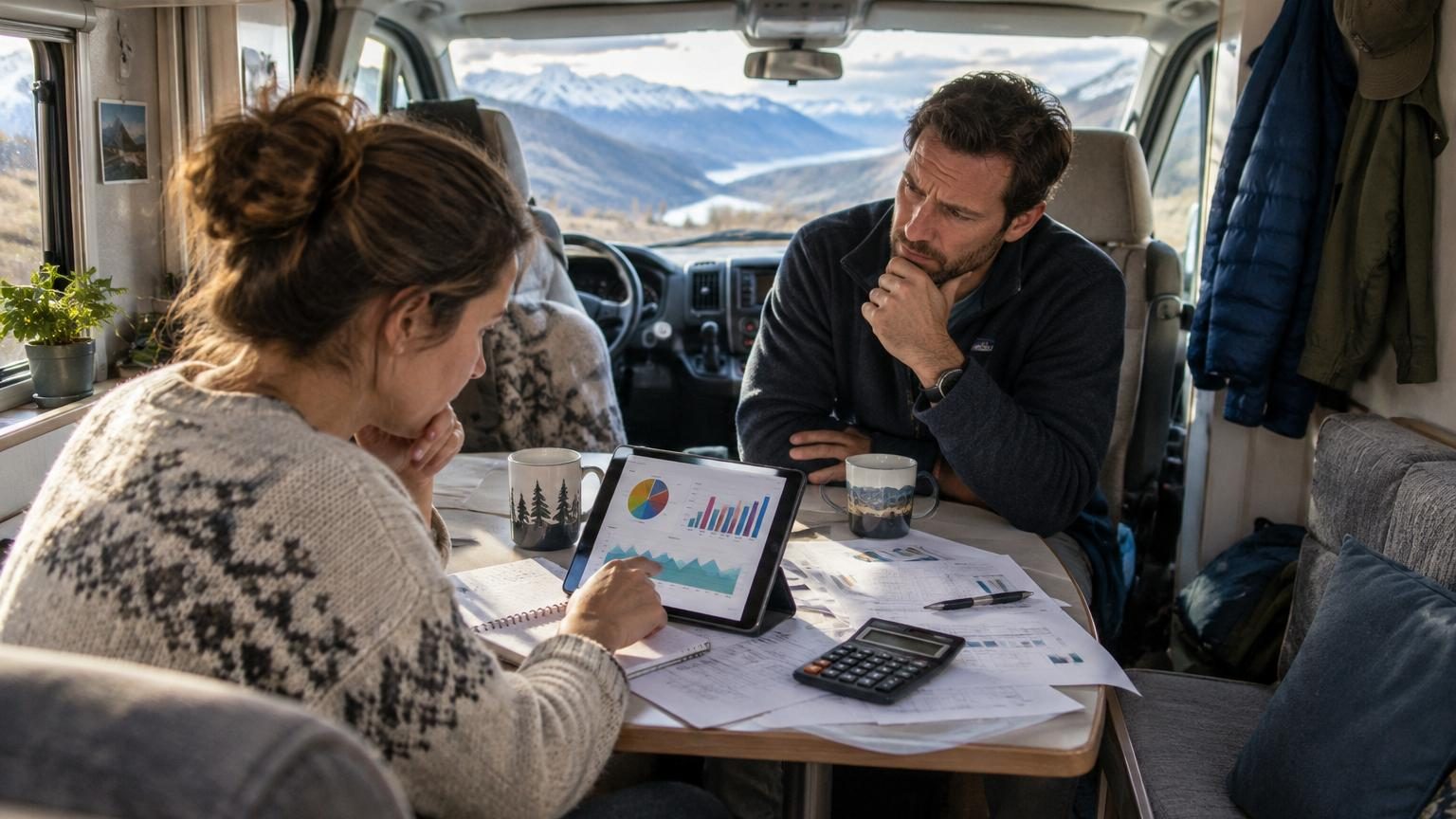Ils avaient acheté leur camping-car 74 000 euros pour voyager à deux : deux ans plus tard, ils découvrent le véritable coût de leur nouvelle vie
