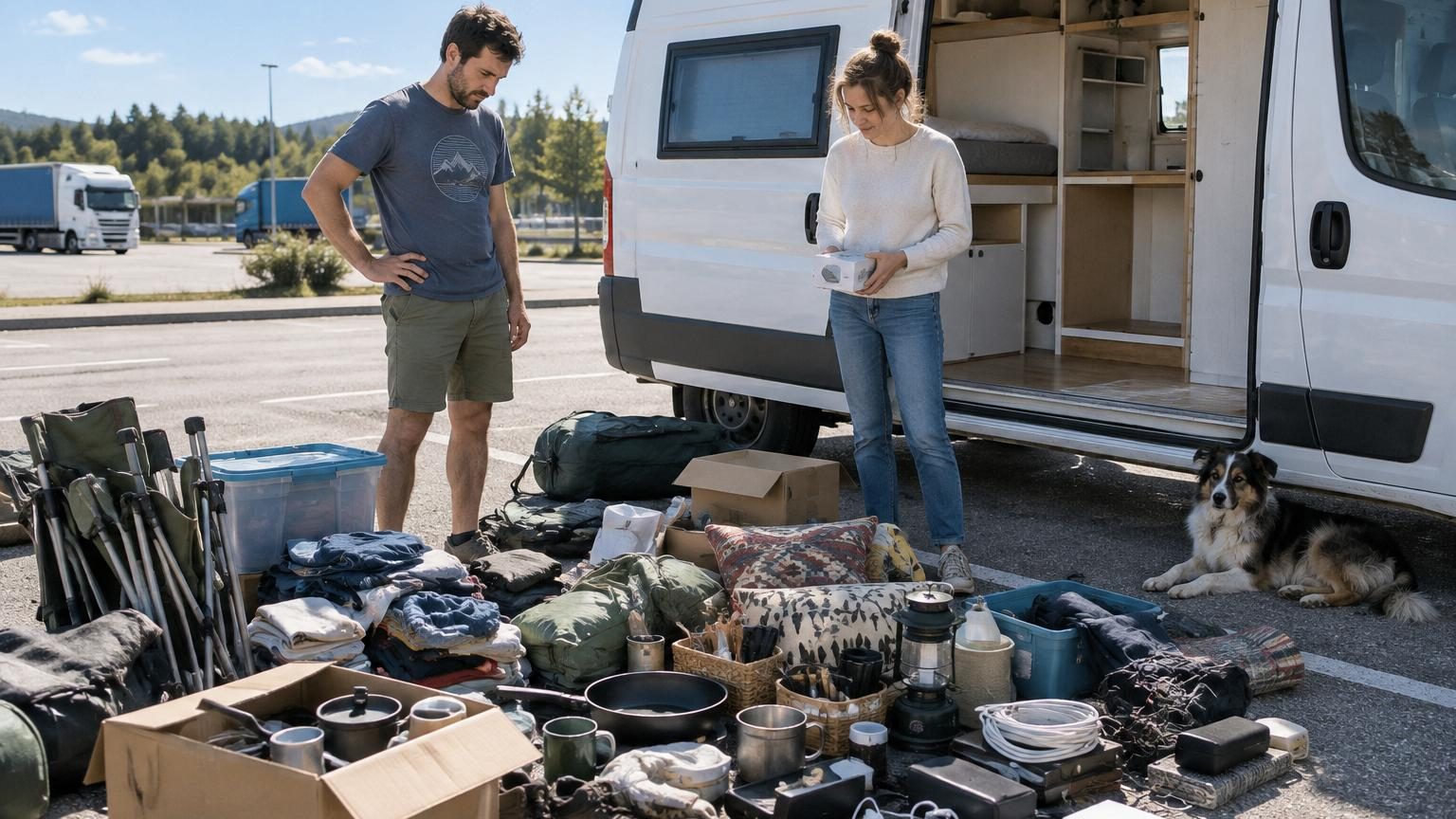 Ils avaient transformé leur camping-car en véritable petite maison : après quelques mois, ils ont pourtant supprimé la moitié de leurs équipements