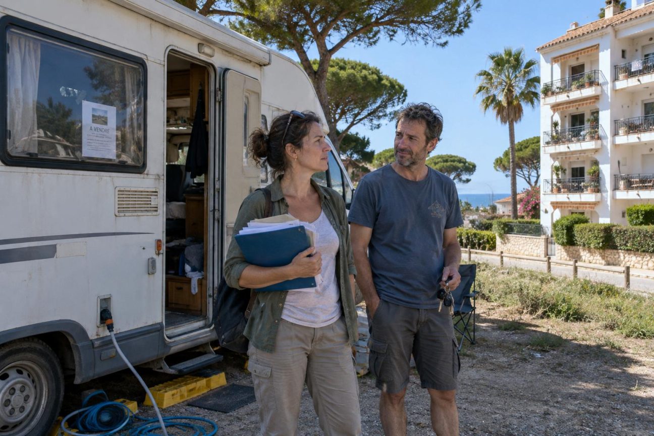 Ils avaient vendu leur maison pour voyager en camping-car, mais deux ans plus tard, Stéphane et Valérie changent complètement de stratégie : « Nous voulions voir le monde, pas gérer une maison sur quatre roues »