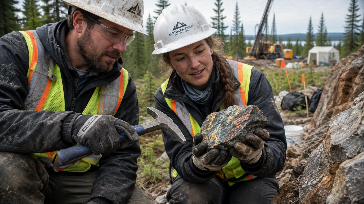 Ils cherchaient du nickel dans la forêt boréale : le gisement découvert contient aussi du cuivre, du platine, de l'argent et même de l'or